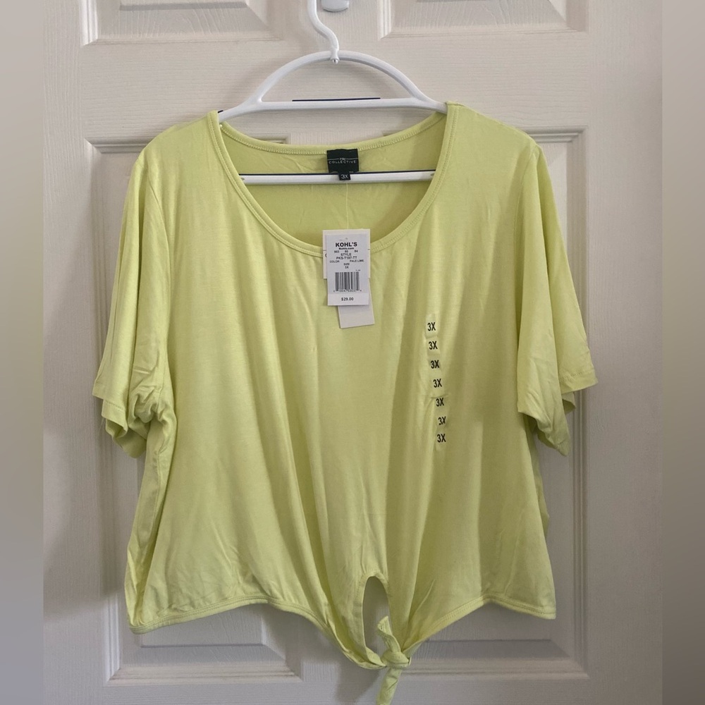 Women's PSK Collective Tie-Front Top - 3X